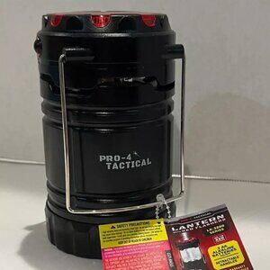 Pro-4 Tactical Lantern Red Flashers, LX-3200, Battery Operated, NEW